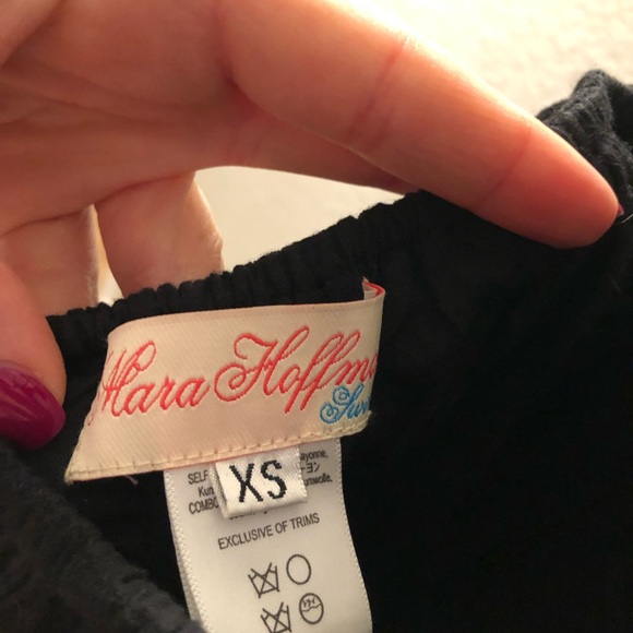 Mara Hoffman embroidered open back mini dress, XS - Picture 7 of 7